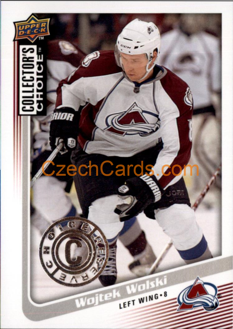 Wojtek Wolski 2009/10 UD Collectors Choice Reserve #18
