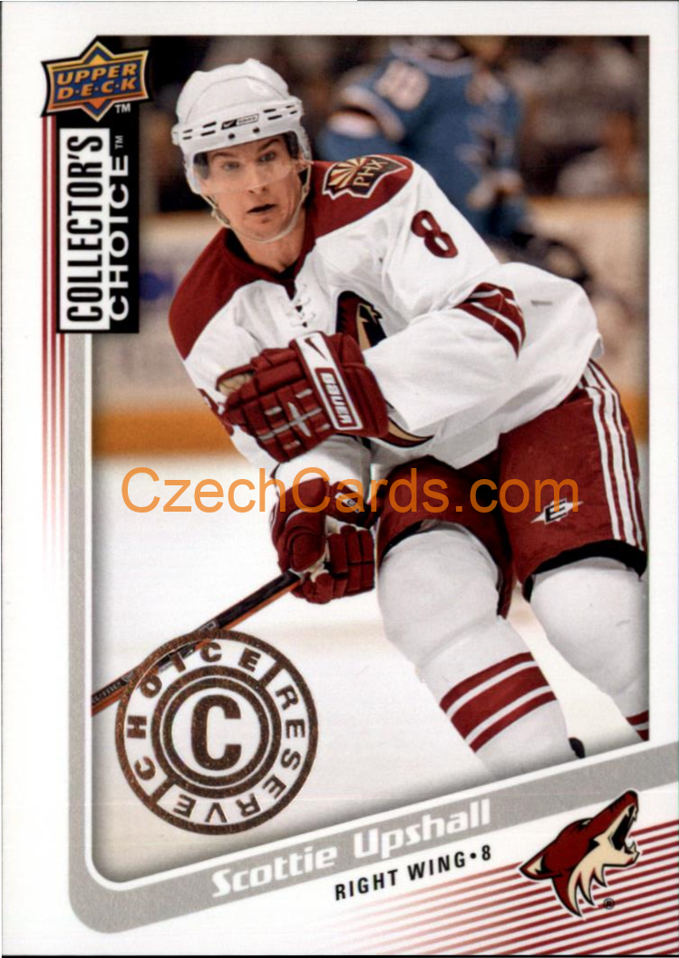 Scottie Upshall 2009/10 UD Collectors Choice Reserve #34