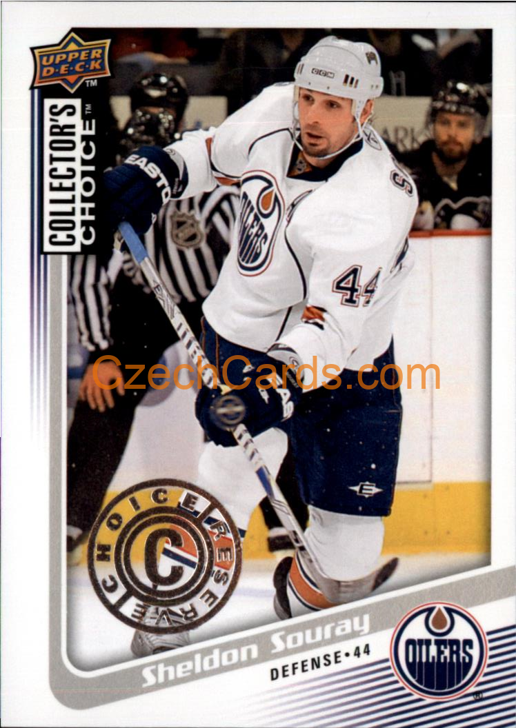 Sheldon Souray 2009/10 UD Collectors Choice Reserve #62