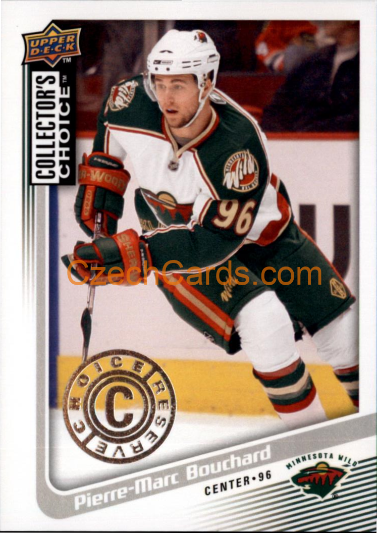 Pierre-Marc Bouchard 2009/10 UD Collectors Choice Reserve #76