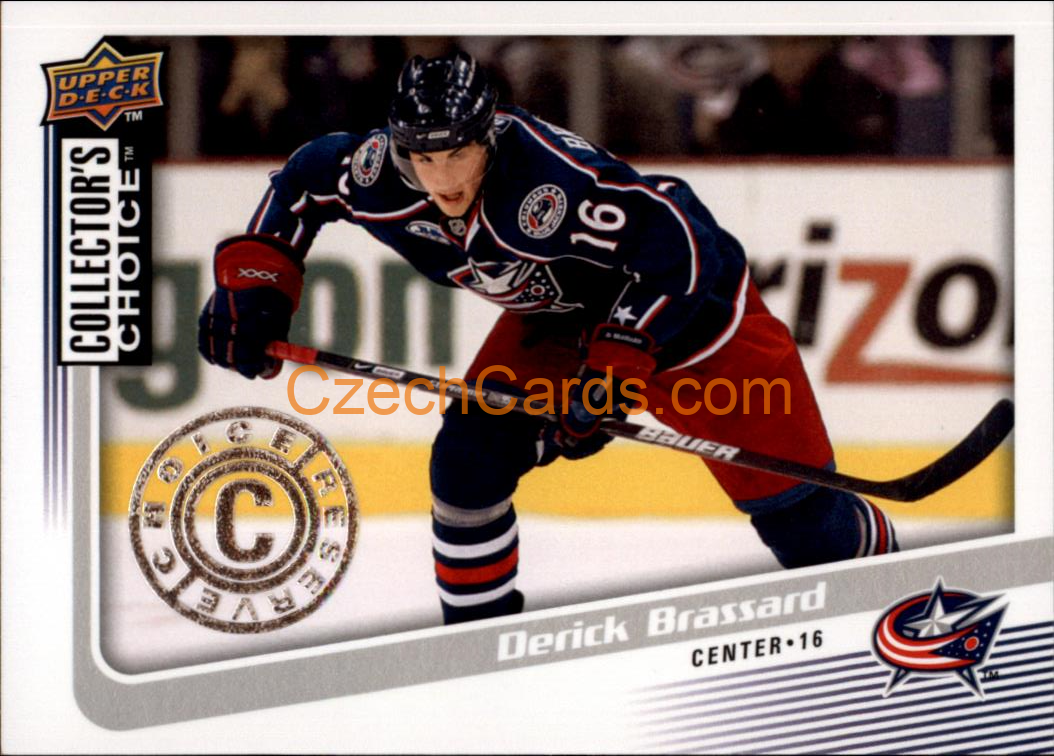 Derick Brassard 2009/10 UD Collectors Choice Reserve #102