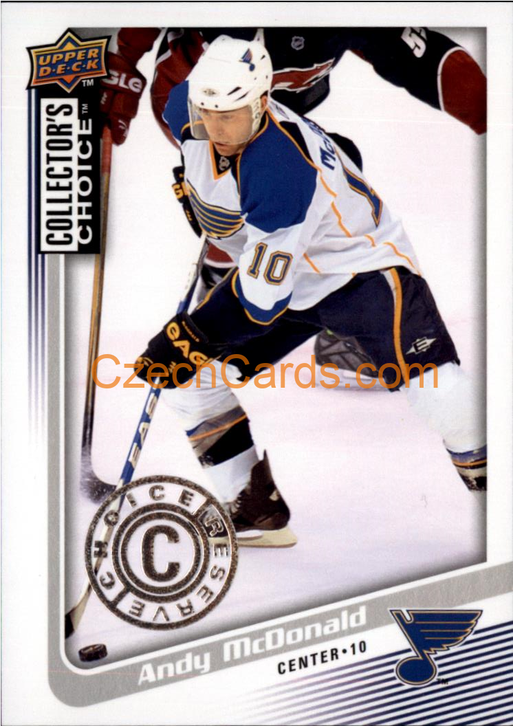 Andy McDonald 2009/10 UD Collectors Choice Reserve #107