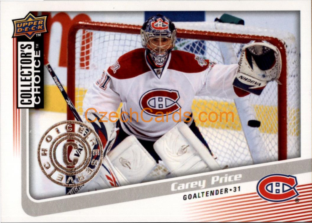 Carey Price 2009/10 UD Collectors Choice Reserve #110