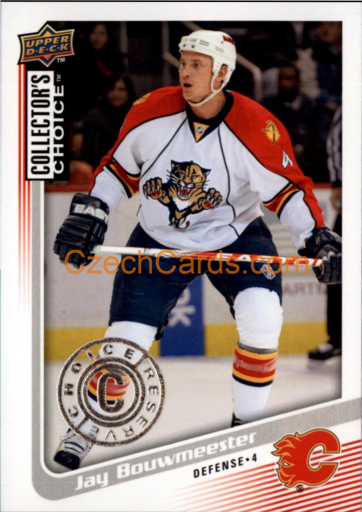 Jay Bouwmeester 2009/10 UD Collectors Choice Reserve #126