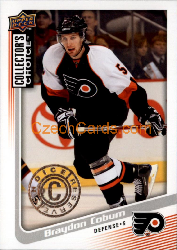 Braydon Coburn 2009/10 UD Collectors Choice Reserve #133
