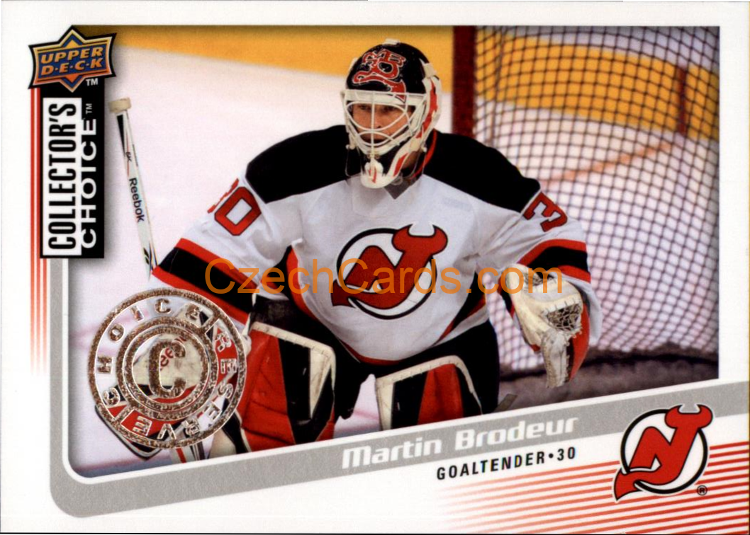 Martin Brodeur 2009/10 UD Collectors Choice Reserve #147