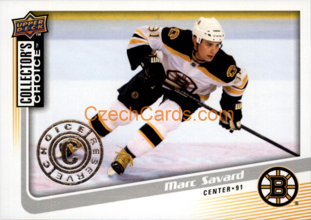 Marc Savard 2009/10 UD Collectors Choice Reserve #161