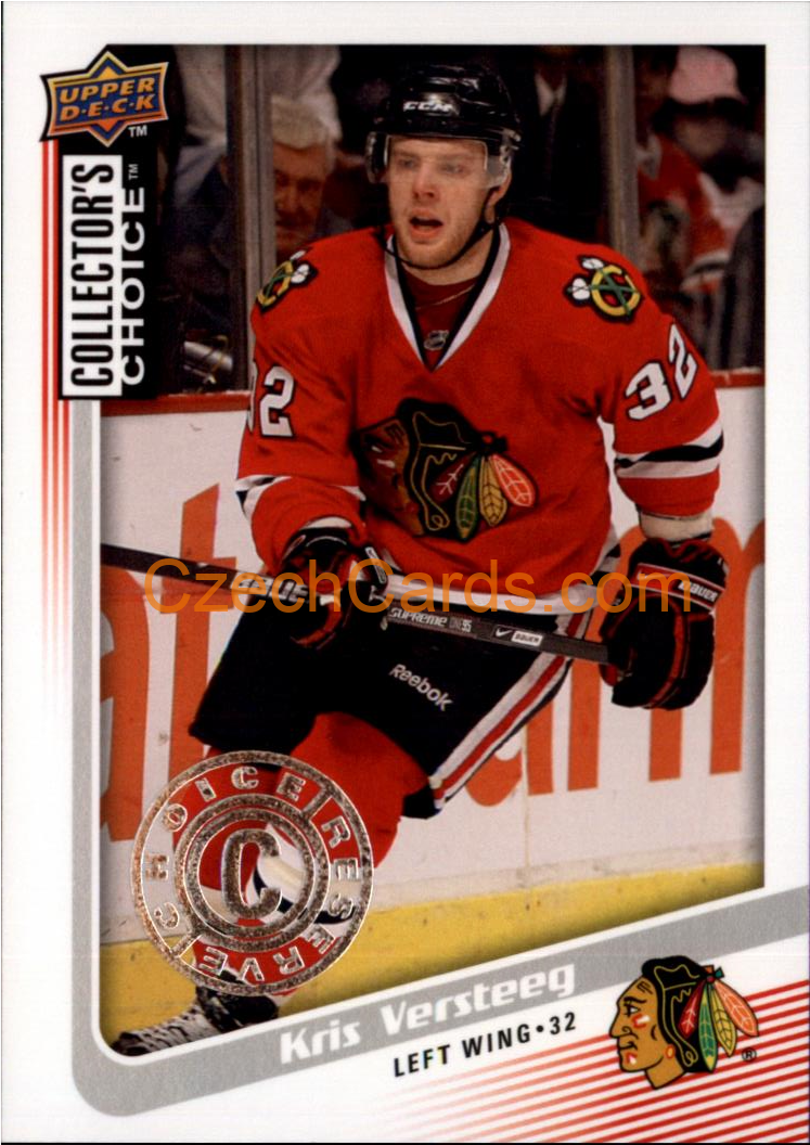 Kris Versteeg 2009/10 UD Collectors Choice Reserve #182