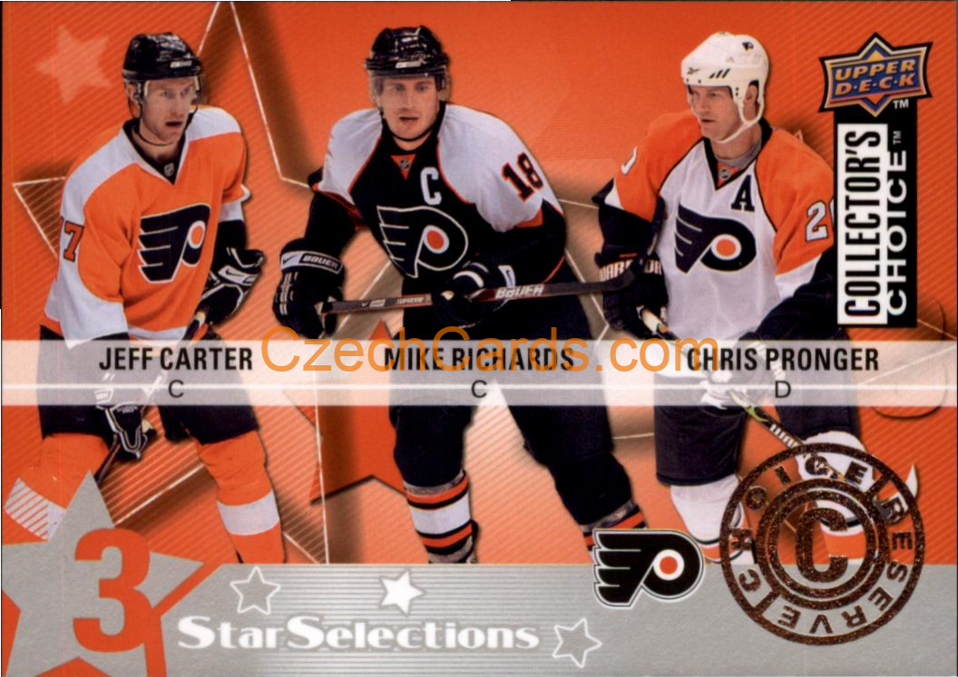Carter Richards Pronger 2009/10 UD Collectors Choice Reserve #222