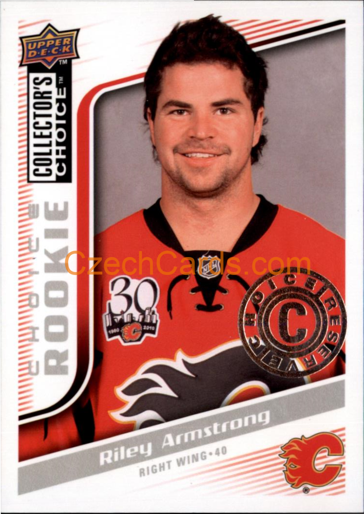 Riley Armstrong 2009/10 UD Collectors Choice Reserve RC #240