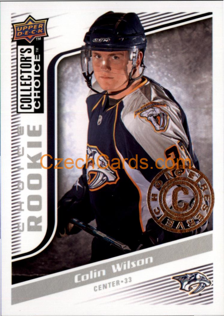 Colin Wilson 2009/10 UD Collectors Choice Reserve RC #267