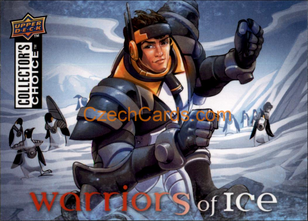 Sidney Crosby 2009/10 UD Collectors Choice Warriors of Ice #W5