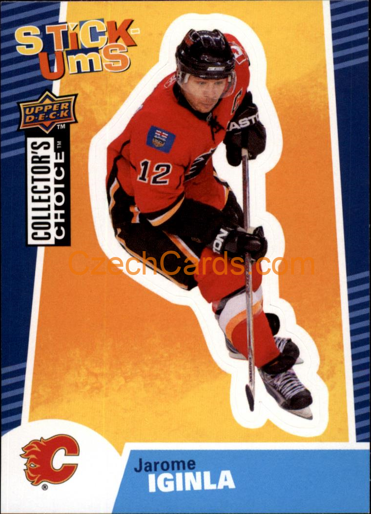 Jarome Iginla 2009/10 UD Collectors Choice Stick Ums #SU6