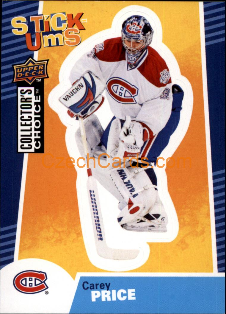 Carey Price 2009/10 UD Collectors Choice Stick Ums #SU13
