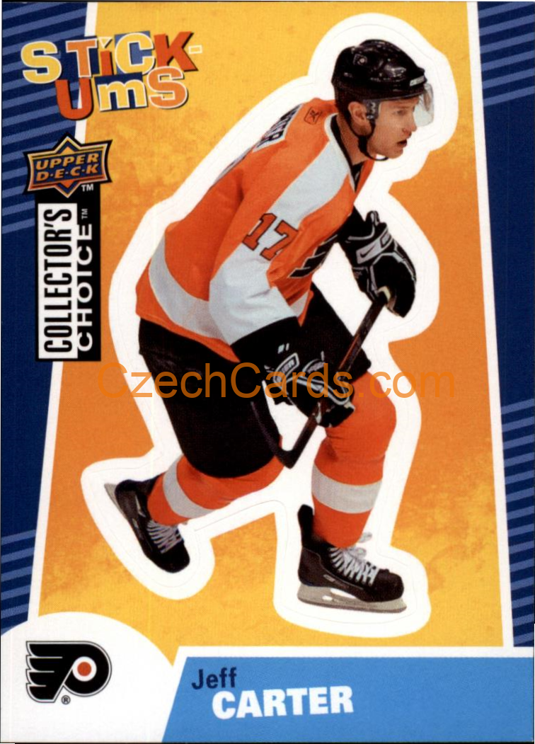 Jeff Carter 2009/10 UD Collectors Choice Stick Ums #SU20