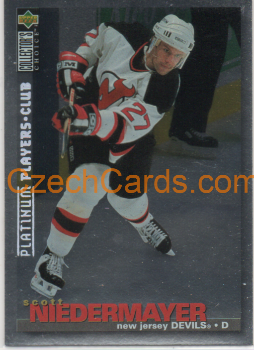 Scott Niedermayer 1995/96 UD Collectors Choice Platinum #3