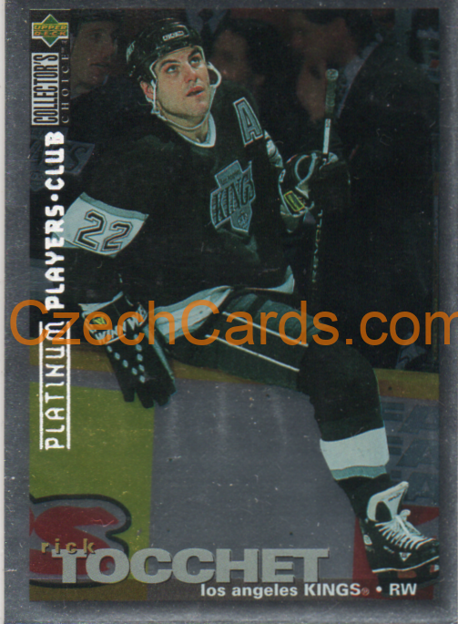 Rick Tocchet 1995/96 UD Collectors Choice Platinum #254