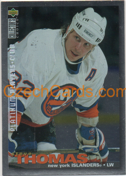 Steve Thomas 1995/96 UD Collectors Choice Platinum #248