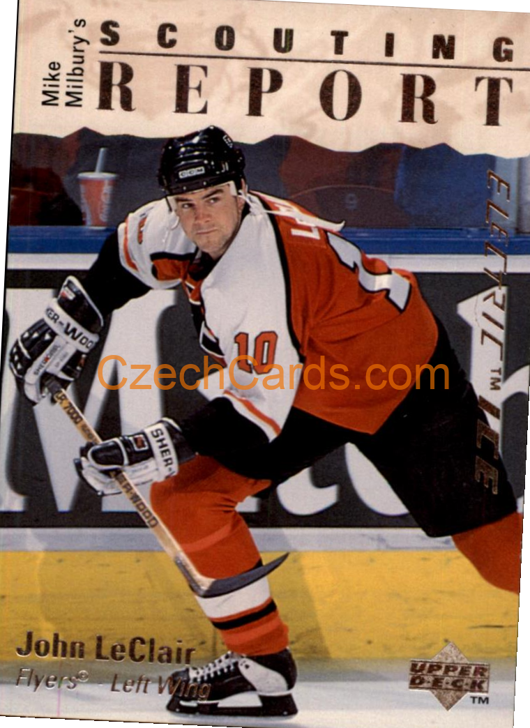 John LeClair 1995/96 Upper Deck Electric Ice #247