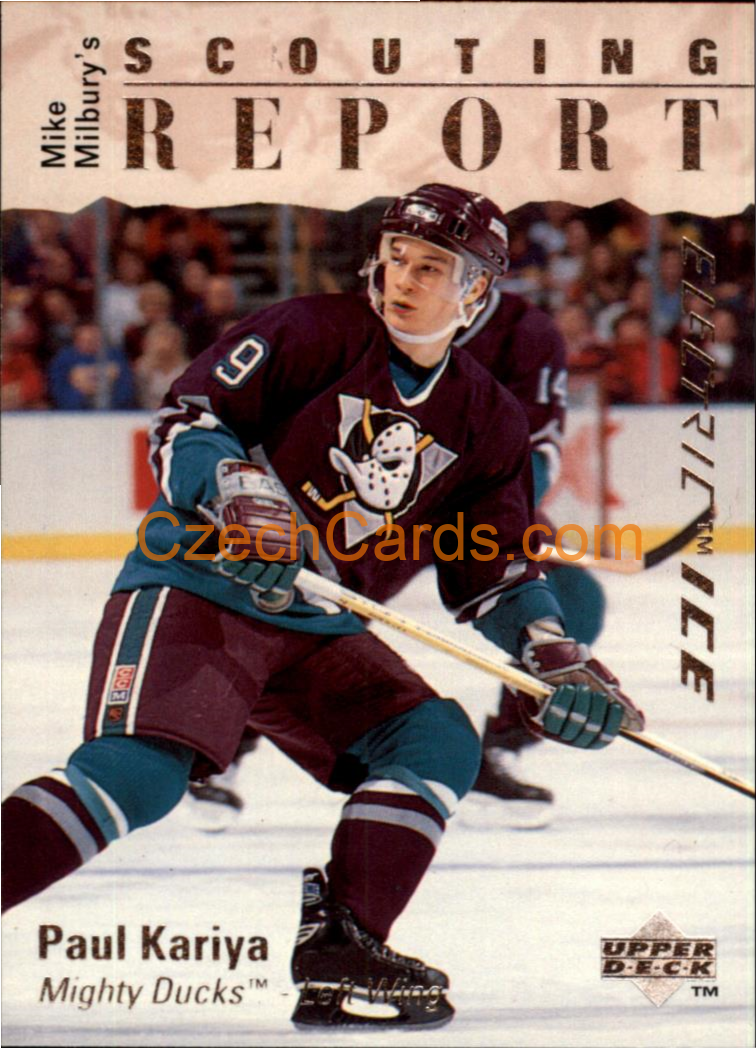 Paul Kariya 1995/96 Upper Deck Electric Ice #245