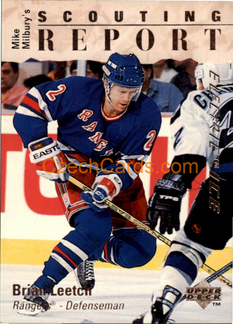 Brian Leech 1995/96 Upper Deck Electric Ice #236