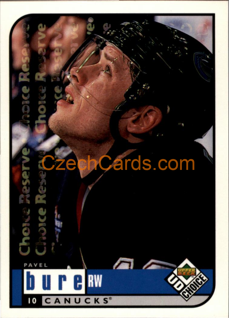 Pavel Bure 1998/99 UD Collectors Choice Reserve #208
