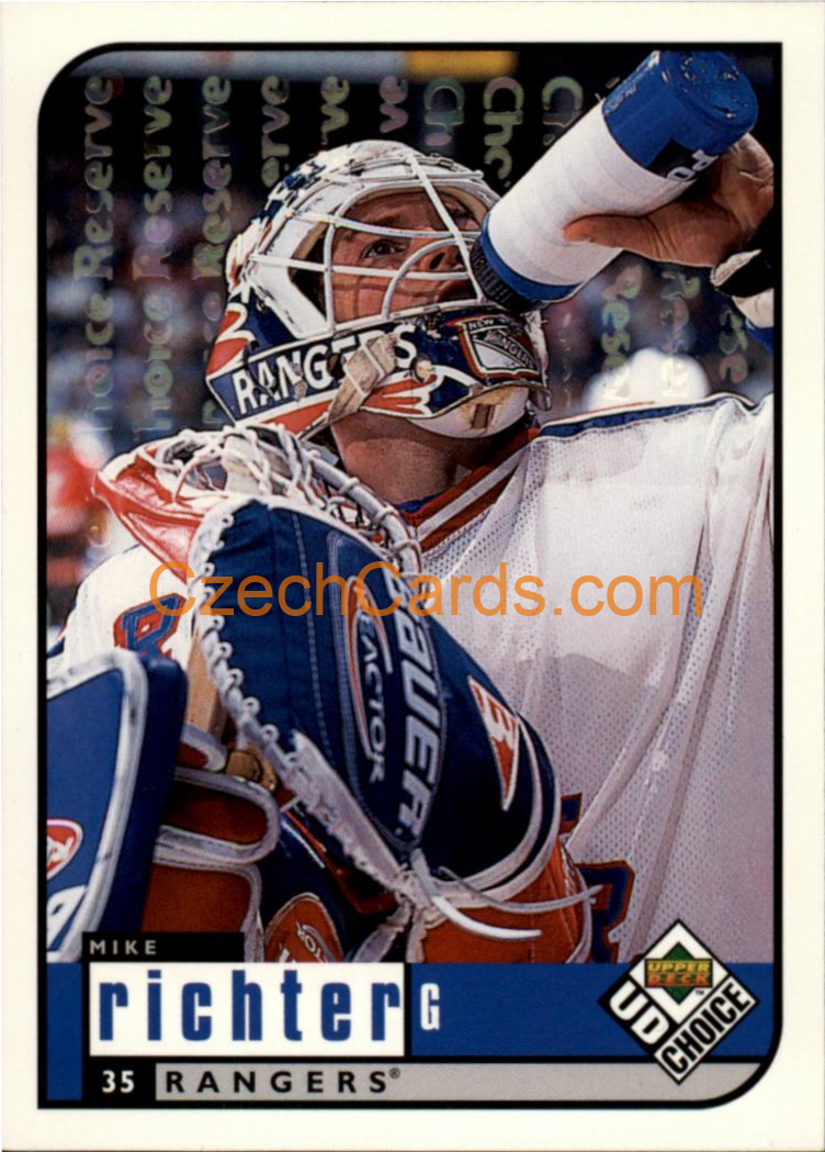 Mike Richter 1998/99 UD Collectors Choice Reserve #135