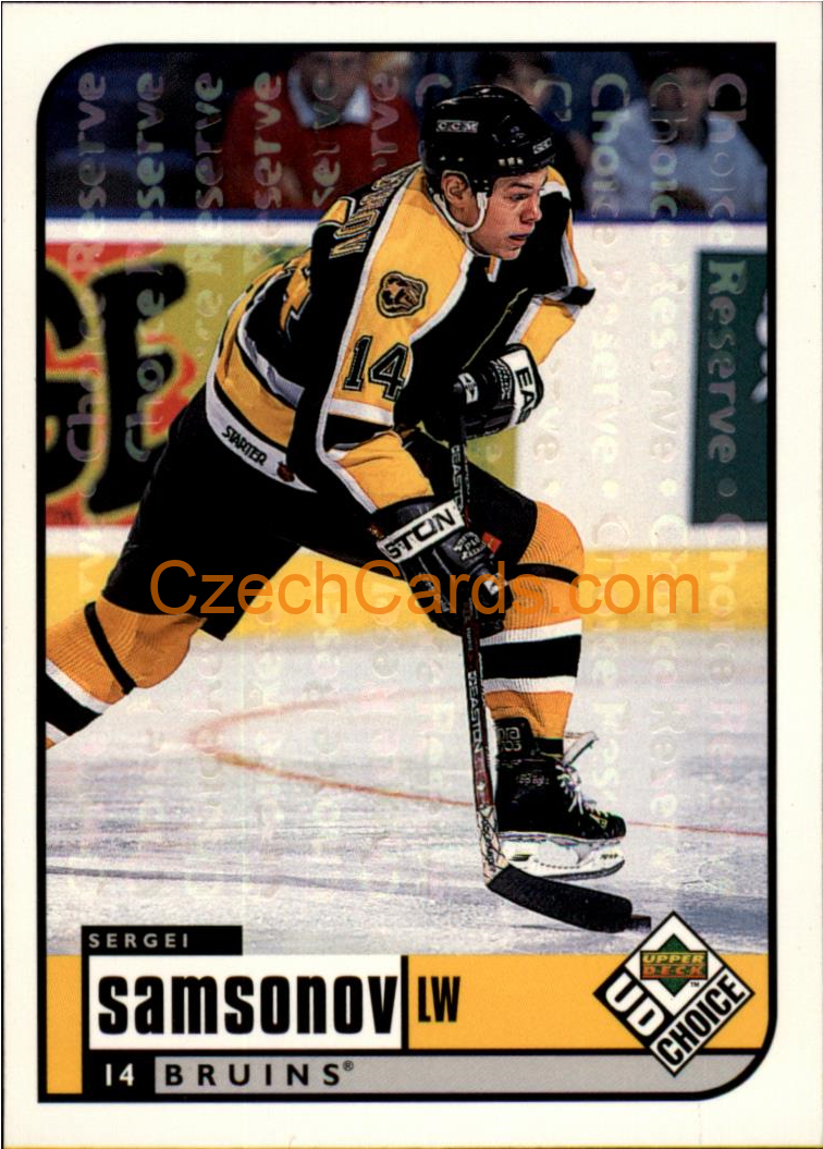 Sergei Samsonov 1998/99 UD Collectors Choice Reserve #13