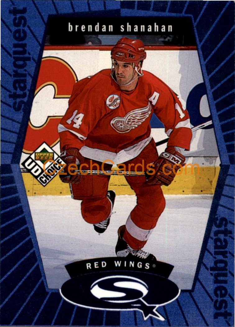 Brendan Shanahan 1998/99 UD Collectors Choice Starquest Blue #SQ9