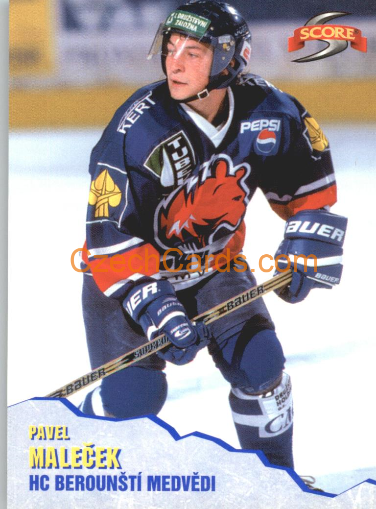 Pavel Maleček 1999/00 DZ Liga Score #9