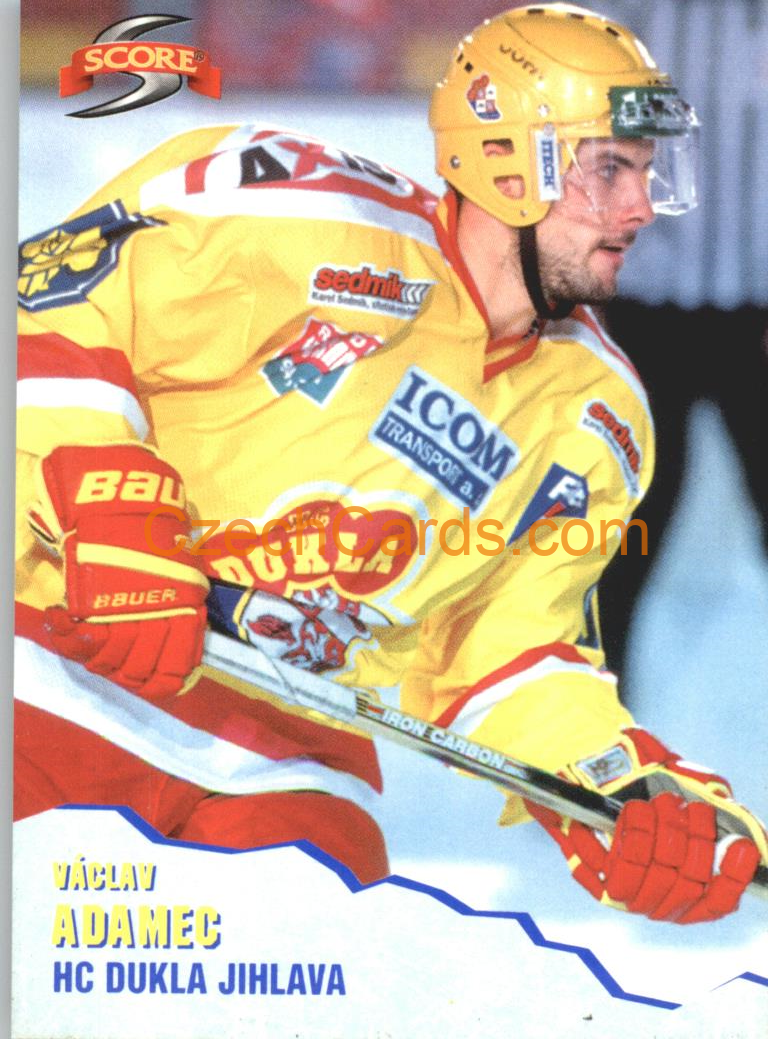 Václav Adamec 1999/00 DZ Liga Score #44