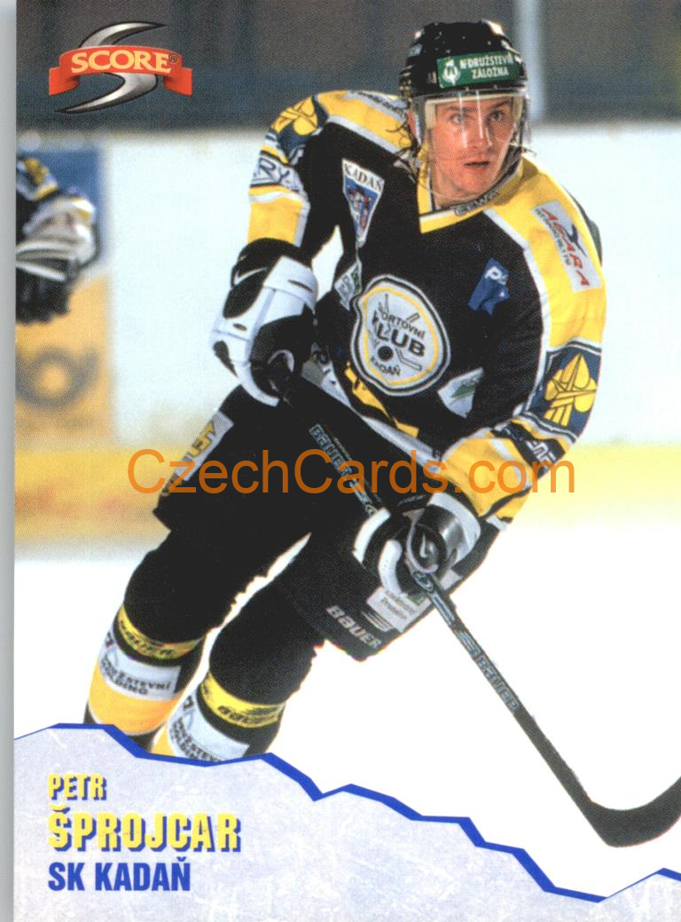 Petr Šprojcar 1999/00 DZ Liga Score #67