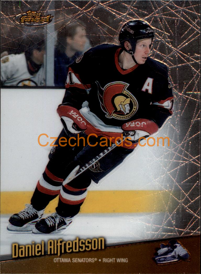 Daniel Alfredsson 1998/99 Topps Finest #13