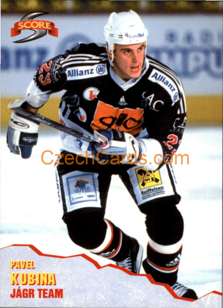 Pavel Kubina 1999/00 DZ Liga Score APS red JT8