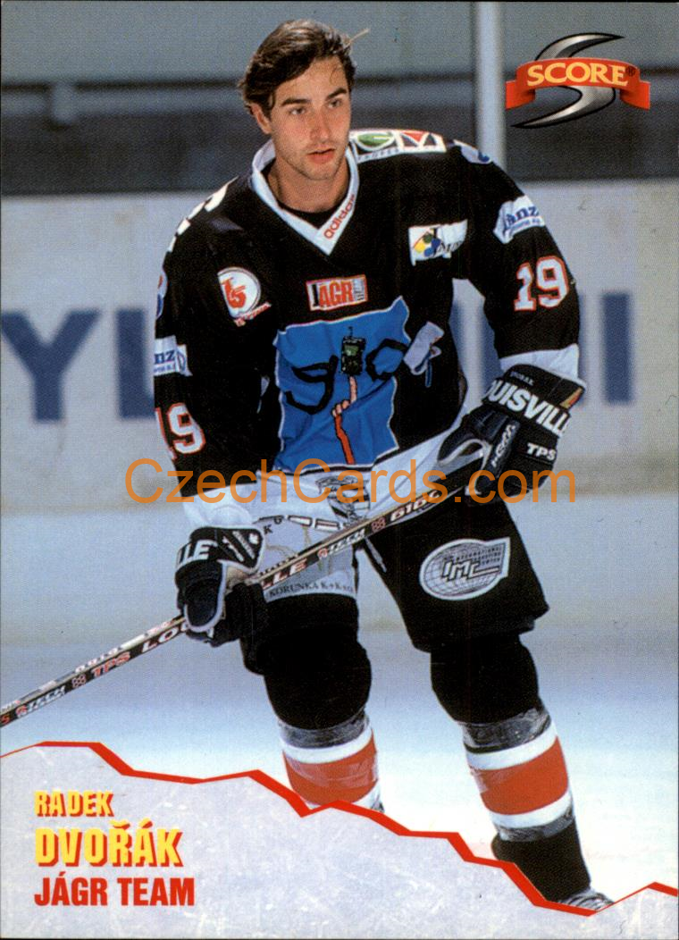Radek Dvořák 1999/00 DZ Liga APS red #24