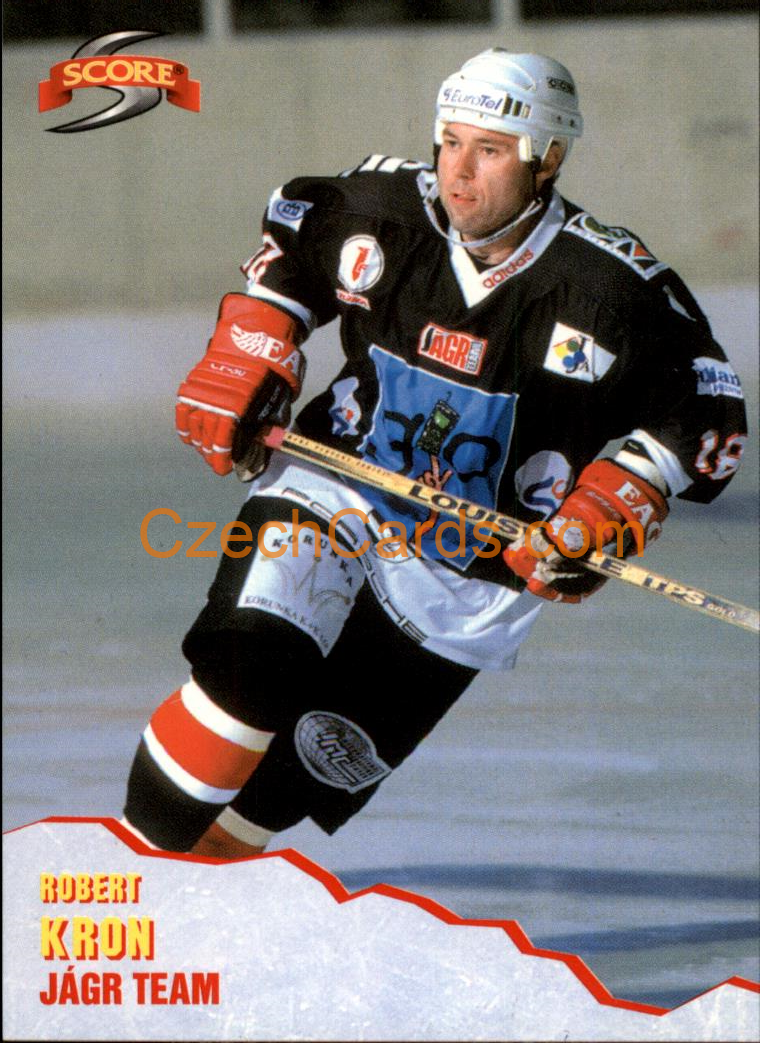 Robert Kron 1999/00 DZ Liga Score APS red JT23