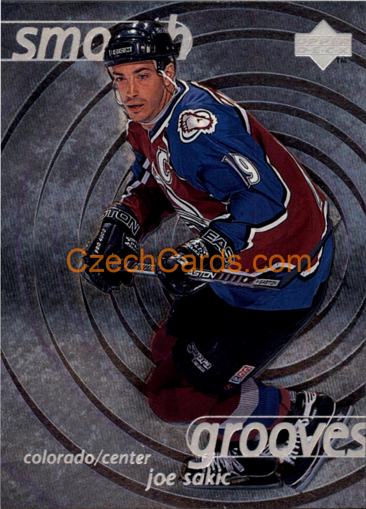 Joe Sakic 1997/98 Upper DeckSmooth Grooves #SG-35