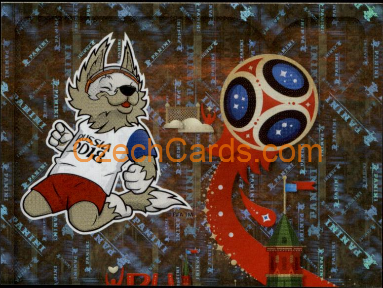 FIFA World Cup Trophy 2018 Panini World Cup Russia Metal Black #3