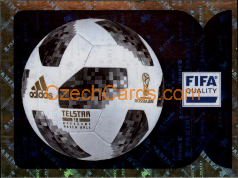 Official Ball 2018 Panini World Cup Russia Metal Black #7
