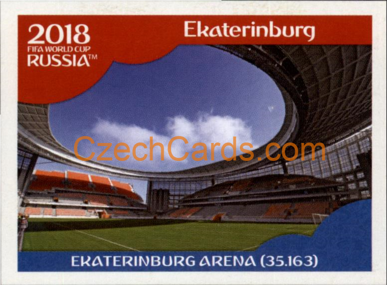 Ekaterinburg Arena 2018 Panini World Cup Russia Black #8