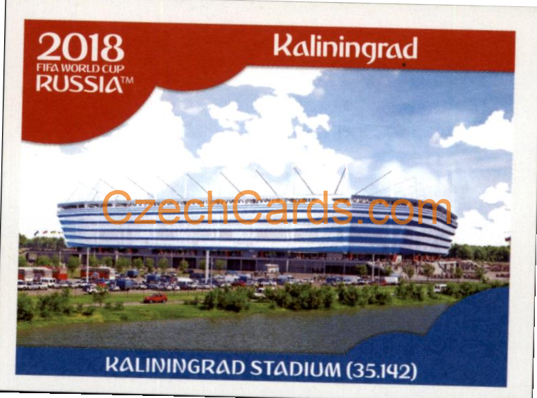 Kaliningrad Stadium 2018 Panini World Cup Russia Black #9