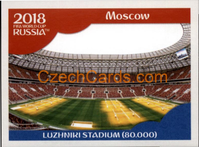 Luzhniki Stadium 2018 Panini World Cup Russia Black #13