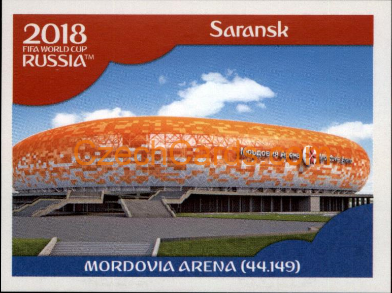 Mordovia Arena 2018 Panini World Cup Russia Black #17