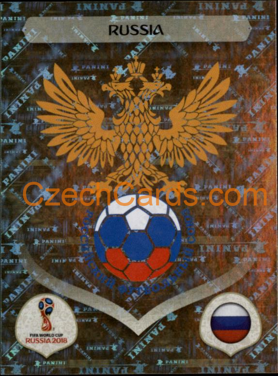 Team Emblem 2018 Panini World Cup Russia Metal Black #32