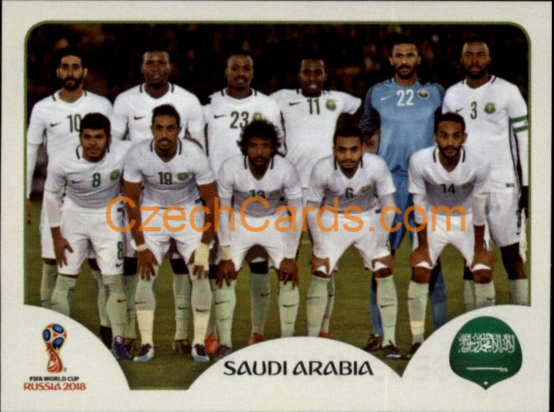Team Photo 2018 Panini World Cup Russia Black #53