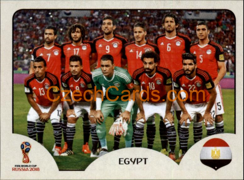 Team Photo 2018 Panini World Cup Russia Black #73