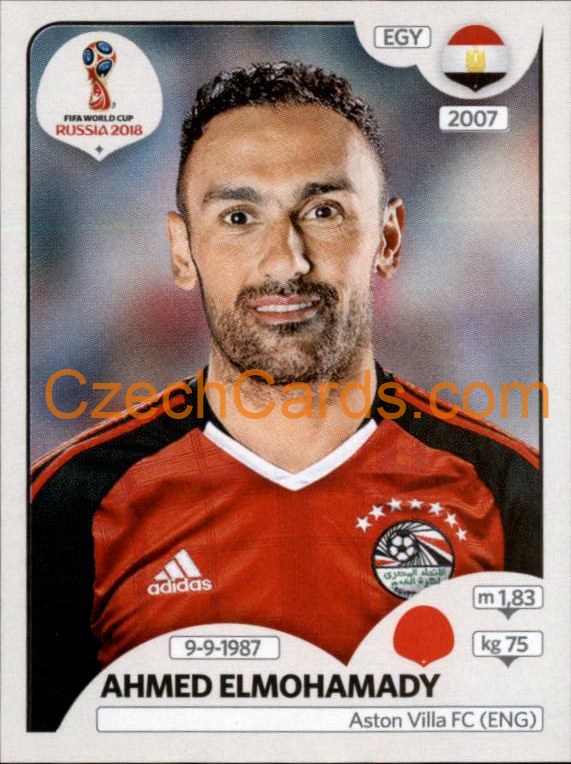Ahmed Elmohamady 2018 Panini World Cup Russia Black #76