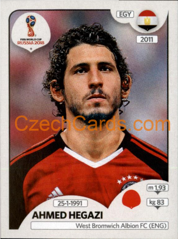 Ahmed Hegazi 2018 Panini World Cup Russia Black #79
