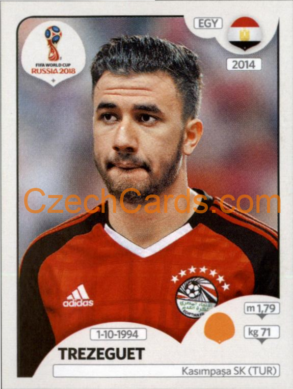 Trézéguet 2018 Panini World Cup Russia Black #86