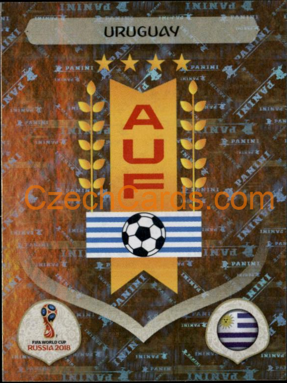 Team Emblem 2018 Panini World Cup Russia Black #92